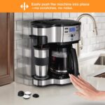 Adhesive appliance sliding feet – 16 Pcs-black - Image 8