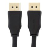 Amazon Basics DisplayPort 1.4 Cable, 32.4Gbps High-Speed, 8K@60Hz, 4K@120Hz, Dynamic HDR and 3D, Gold-Plated Plugs, 1.8 m, Black - Image 3