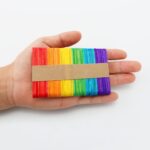 OWLKELA Mini coloured wooden craft sticks - Image 5