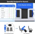Ryanair Cabin Bags 40x30x20 Underseat, Travel Backpack Cabin Size – 100106blk – Ryanair 40x30x20cm – Black - Image 2