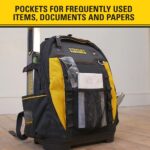 Rigid-base tool backpack – 1-95-611 – Sac à dos porte outils – Black - Image 8