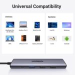 UGREEN USB-C 5-in-1 Hub with 4K HDMI, 100W PD and 3 USB-A Ports – Gray - Image 7