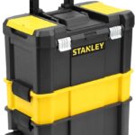 STANLEY Stacked rolling workshop toolbox – Black
