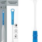 MR.SIGA Long Handle Bottle Brush, Non-Scratch Water Bottle Brush Cleaner – Blue