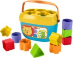 Shape sorting block bucket – 1 Count (Pack of 1) – Various Colour