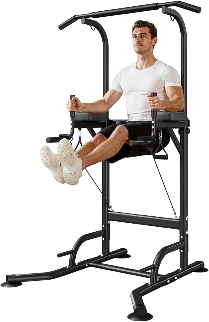 Freestanding pull-up and dip tower – pull up station A