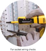 Martindale Two-pole voltage and continuity tester – Yellow - Image 2