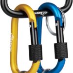 BEEWAY Utility locking carabiner clips – 3 Colors