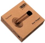 READAEER Wall-mounted rubber-buffer door stop – Silver - Image 6