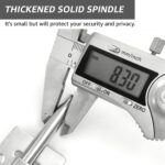 Sliding door barrel bolt – 3 inch - 1 Pack – Silver - Image 4
