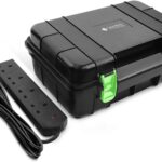 Desiretech Weatherproof outdoor power distribution box – Electrical Box with 10m Lead