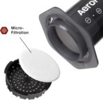 AeroPress manual coffee press – AeroPress A80 – Black – 295.74 ml - Image 3