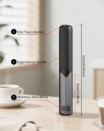 CIRCLE JOY rechargeable handheld milk frother – Storage Cover Black - Image 2