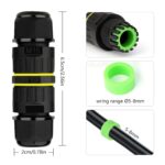 Malajess Waterproof inline electrical cable junctions – black - Image 5