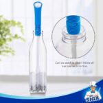 MR.SIGA Long Handle Bottle Brush, Non-Scratch Water Bottle Brush Cleaner – Blue - Image 4