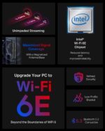 Ubit PCIe Wi-Fi and Bluetooth expansion card – Black - Image 2