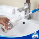 MR.SIGA Long Handle Bottle Brush, Non-Scratch Water Bottle Brush Cleaner – Blue - Image 5