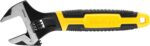 STANLEY Adjustable wrench – Black, Yellow