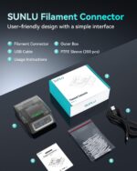 Heated 3D printer filament joiner – Filament Connector - 200PCS PTFE – 200-pack - Image 9