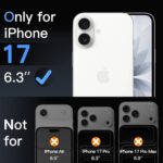 JETech Phone camera lens protector glass – Clear – 3-pack - Image 2