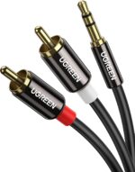 UGREEN RCA to 3.5mm Cable Stereo Phono to 3.5mm Mini Jack Audio Lead 2M