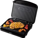 George Foreman Medium Electric Fit Grill, Black, 1630W, Easy Clean
