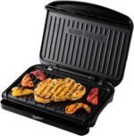 George Foreman Medium Electric Fit Grill, Black, 1630W, Easy Clean