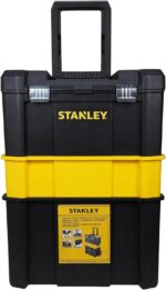 STANLEY Stacked rolling workshop toolbox – Black - Image 37
