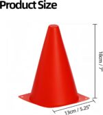 Rühepol Upright sports training cones – 18cm – Mutil - Image 2