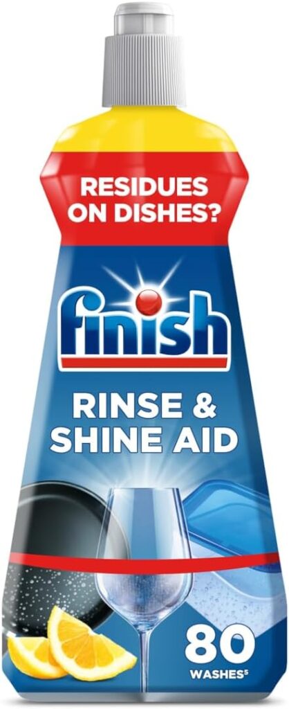 Finish Dishwasher Rinse Aid Lemon 400ml