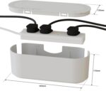 D-Line small white cable tidy box - Image 2