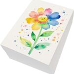 Cold-pressed watercolour paper – White – 120-pack