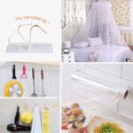AOMEES Adhesive Hooks Heavy Duty Wall Hooks 8kg (Max) Self Adhesive Hook 12pcs – Transparent - Image 4