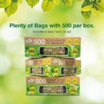 500 TidyZ Dog Poo Bags. Made from 100% Recycled Plastic. Extra Strong – Black – 5 litres – 10-pack - Image 5