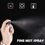 TonJin Refillable Travel Perfume Atomisers, Empty Spray Bottles, Pink and Gold – Shown in the Picture – 5 ml - Image 6
