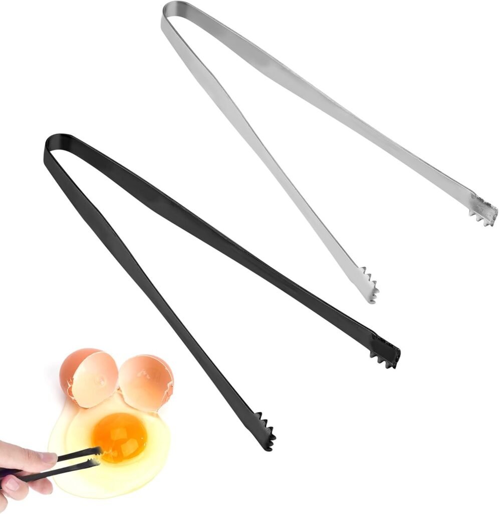 BOXOB Eggshell-fragment removal tongs – As Show in the Detail Picture – 2-pack