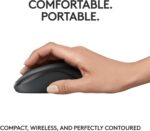 Logitech M240 Silent Bluetooth Mouse, Graphite – Gray - Image 6