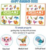 hapray Origami Set for Kids 5-12, 152 Sheets – origami papers 001 – 14*14CM – 152 Paper (72*2Patterns+8Practice) - Image 4