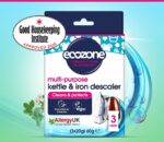 Ecozone Kettle & Iron Descaler Easy Use Sachets, Powerful Limescale Removal - Image 2