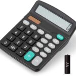Bimormat Large-display desktop calculator – Black