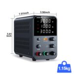 Adjustable laboratory DC bench power supply – Black - Image 7
