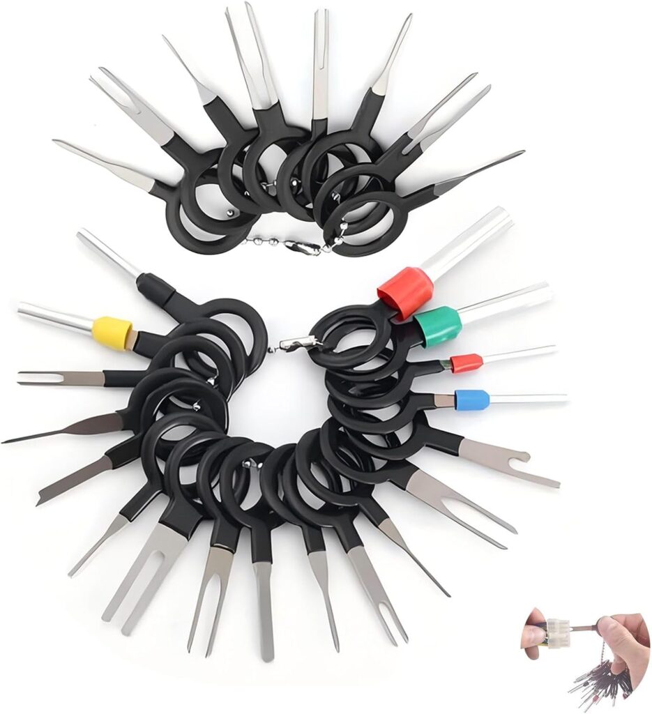 Electrical connector pin removal kit