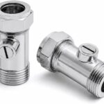 Pipestation Compression isolation valve – 15mm – Silver
