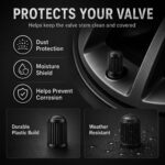 ZYOC Tyre Dust Valve Caps with O-Seal Ring, 10 pcs - Image 4