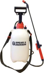 Spear & Jackson Empty five-litre garden pressure sprayer – White