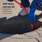 Drain rodding kit – Red - Image 3