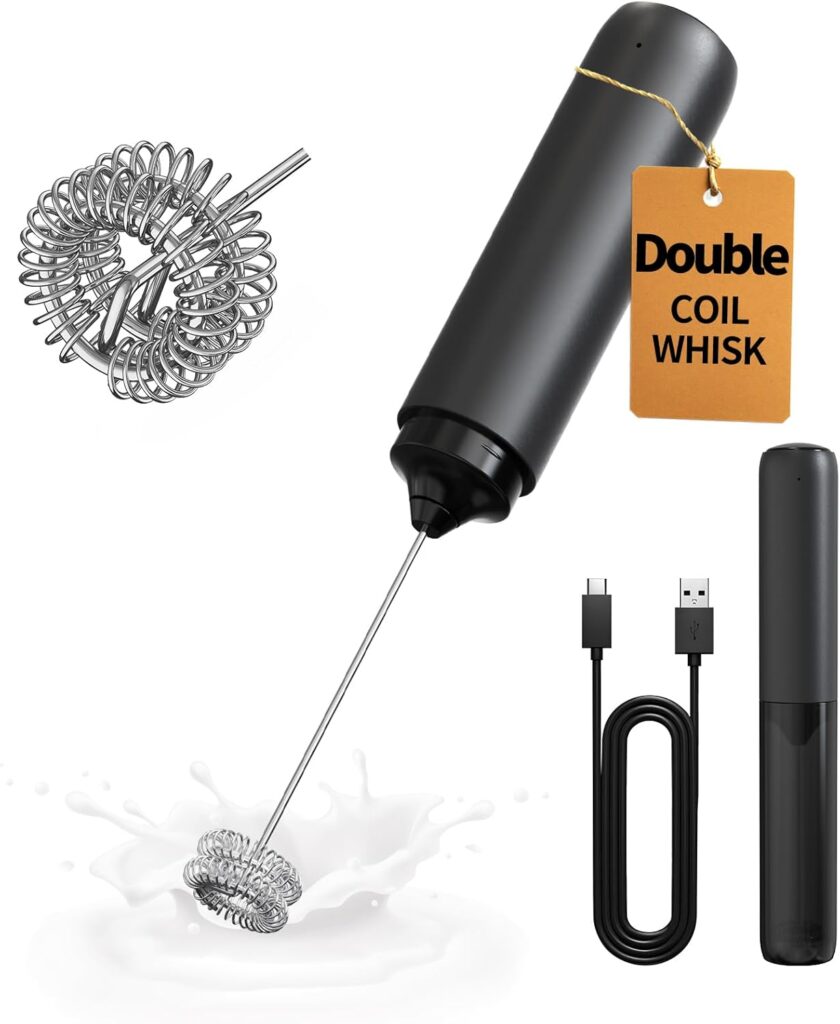CIRCLE JOY rechargeable handheld milk frother – Storage Cover Black