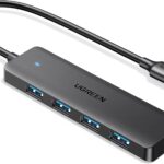 UGREEN USB 3.0 Hub, 4 Ports, 5Gbps – Black