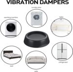 Washing-machine vibration pads – Black – 4-pack - Image 5