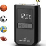 Preset electric sports-ball pump – Black